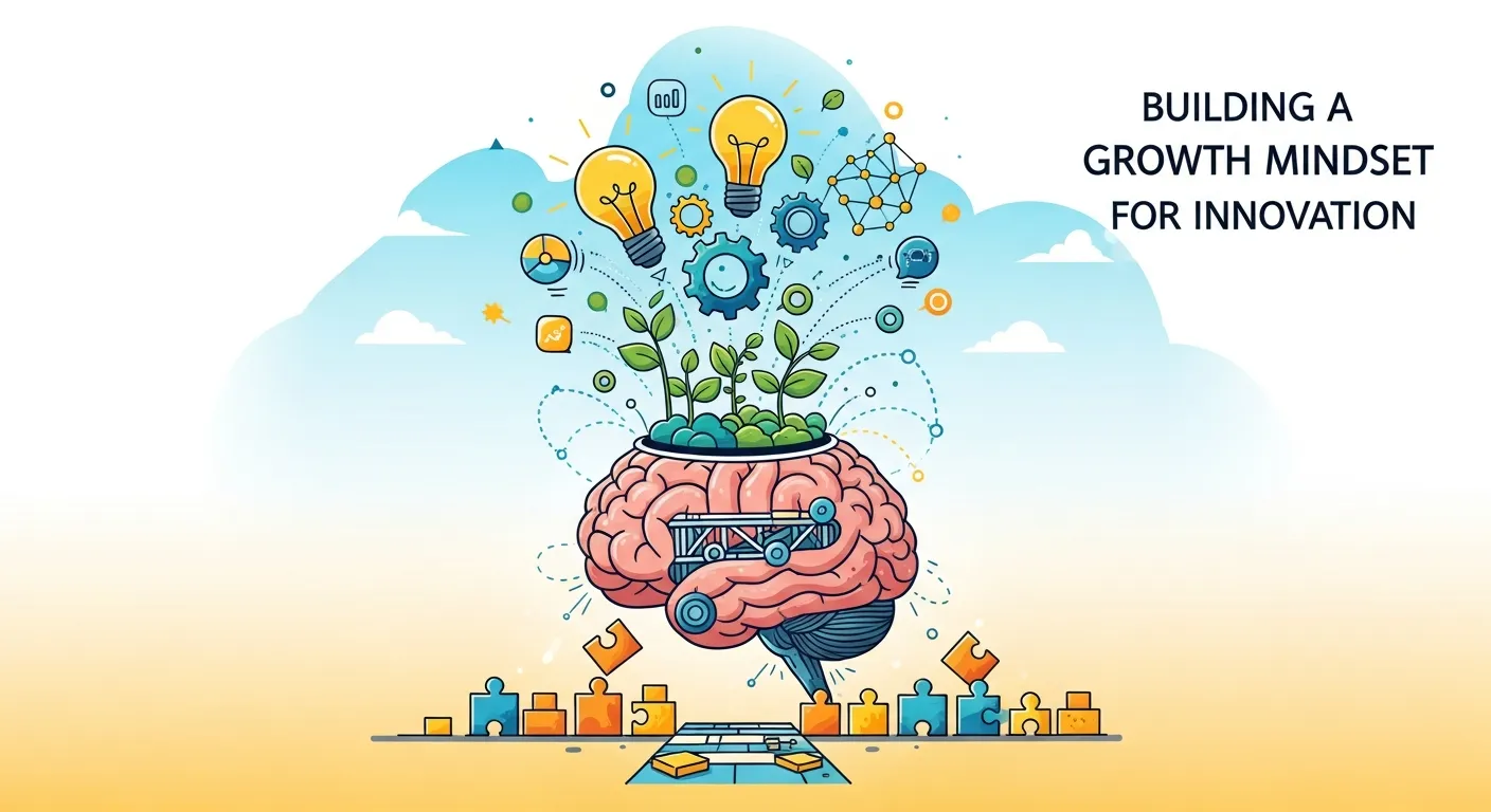 Team developing a growth mindset in the workplace