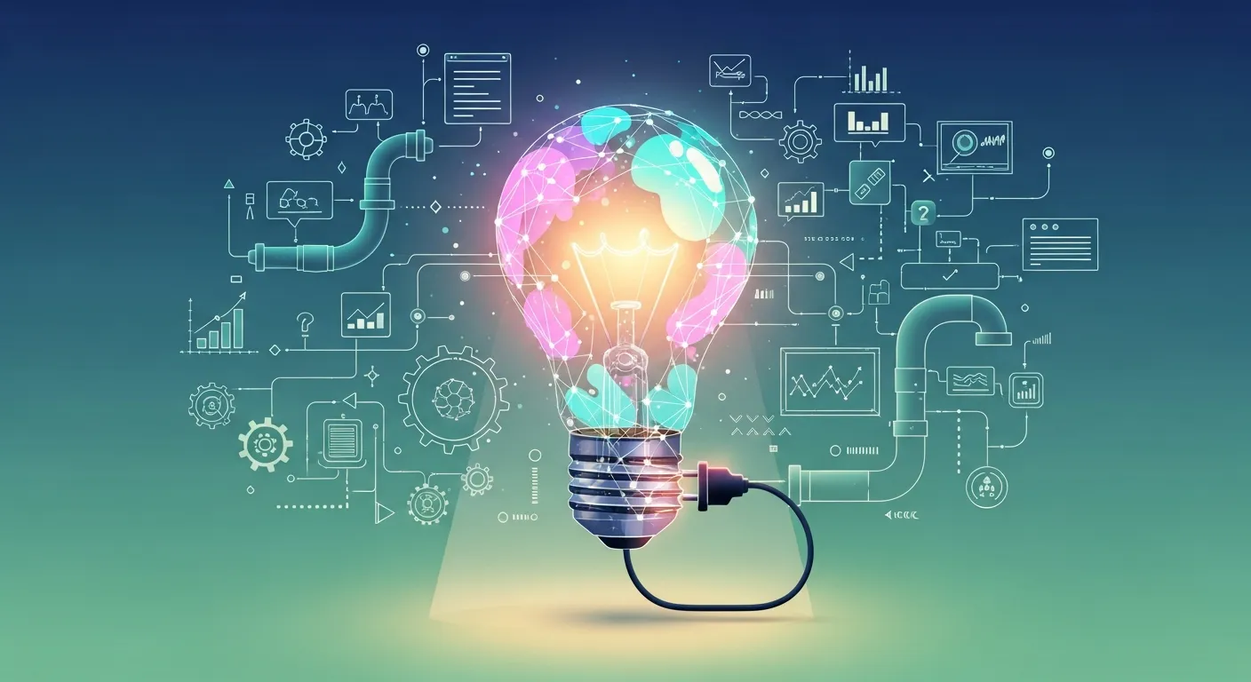 Team collaborating on creative solutions in modern workplace