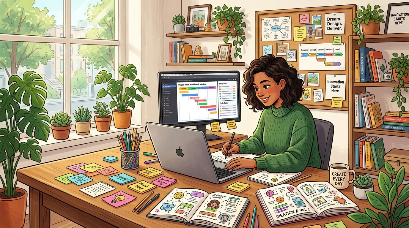 Embedding Creativity into Daily Workflows