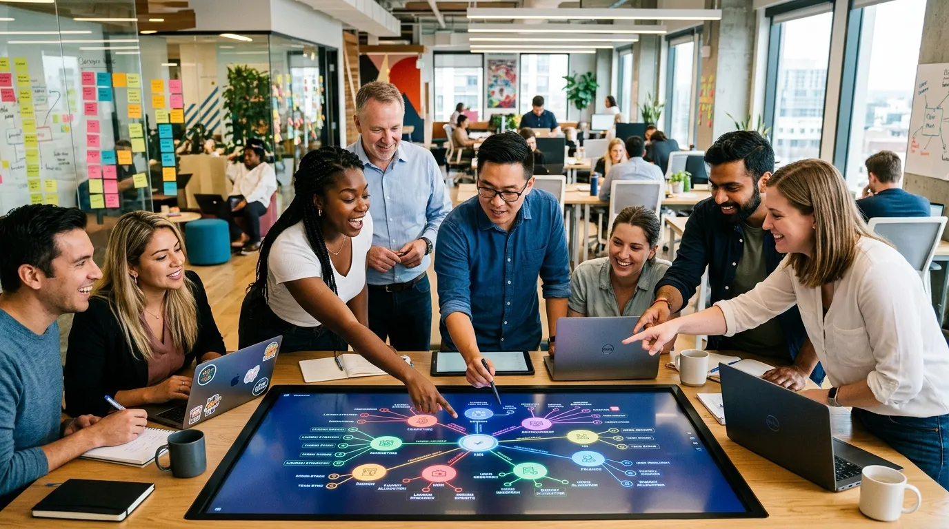 Visual Mapping and Cross-Functional Collaboration